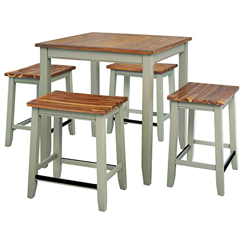Farmhouse-5-Piece-Dining-Table-Set-Solid-Wood-Counter-Height-Dining-Furniture-with-4-Saddle-Seat-Stools-Rustic-Bar-Table-Set-for-Home-Kitchen-Bistro-0-2.jpg